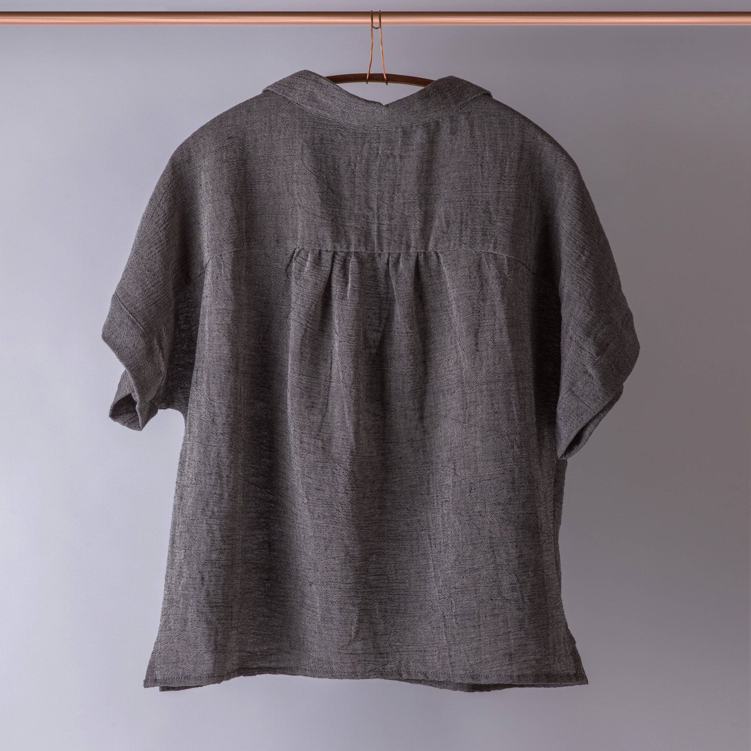 Loomist Sile Collared Top Tops loom.ist