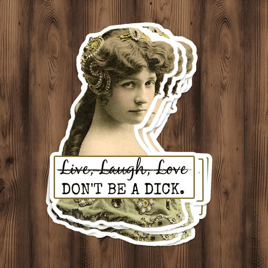 Sticker. Live Laugh Love. Don&