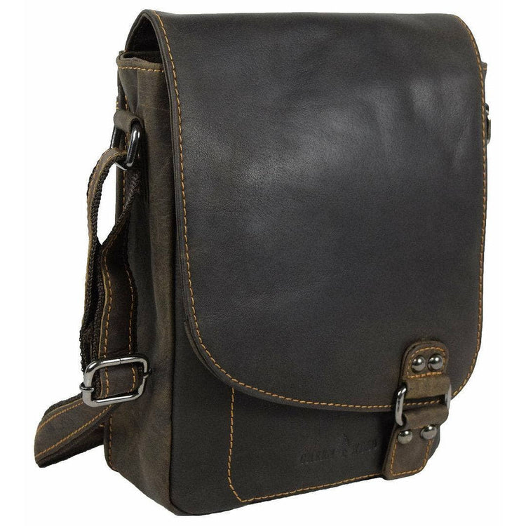 Leather Shoulder Bag Hobart - GW834 Greenwood Leather
