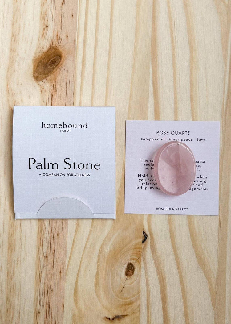 Palm Stone | Rose Quartz Homebound Tarot
