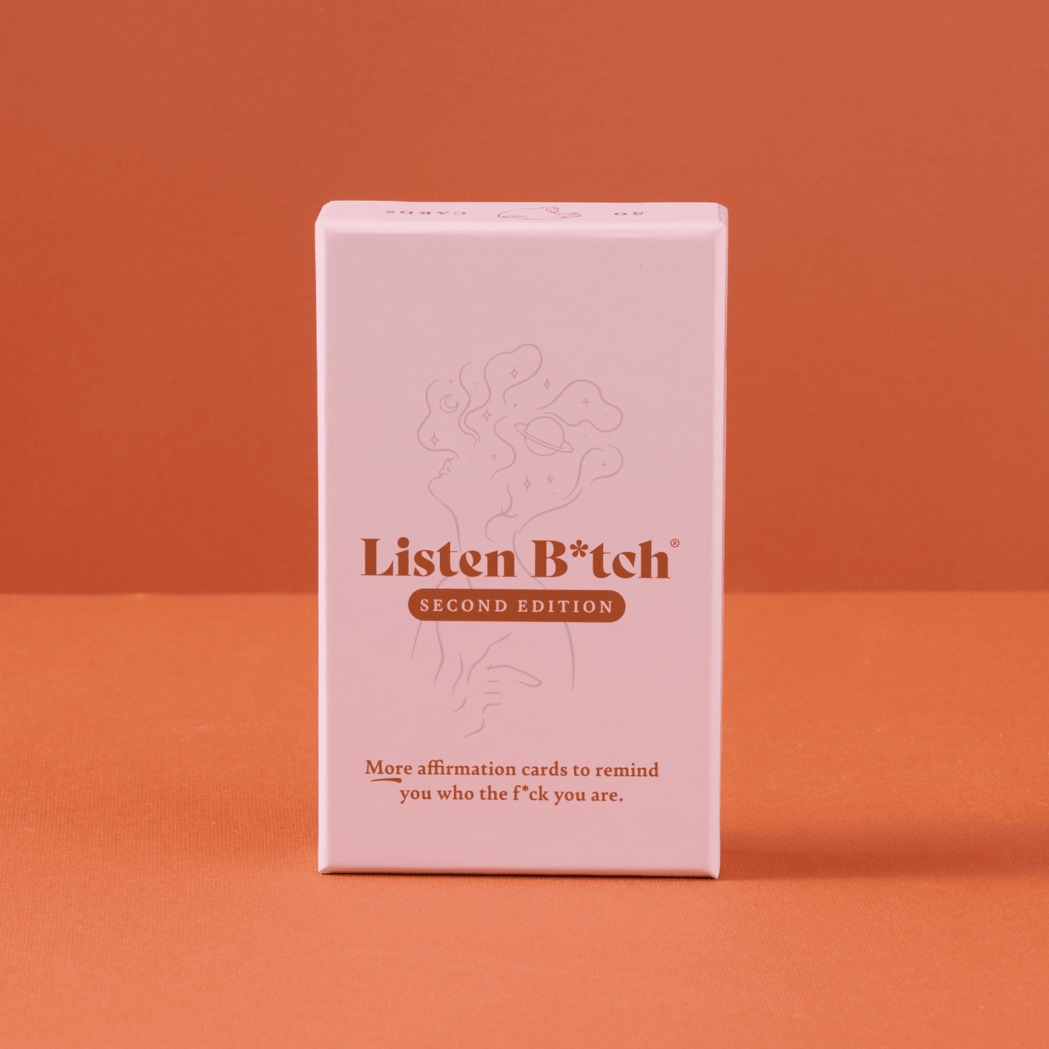 Second Edition | Listen Bitch Affirmation Cards Affirmation Cards Listen Bitch