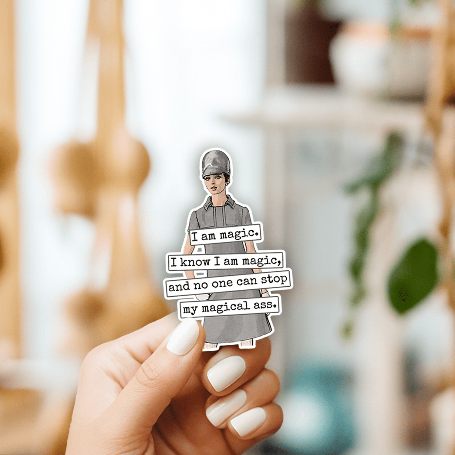 STICKER. I Am Magic. I Know I Am Magic... Stickers Raven&