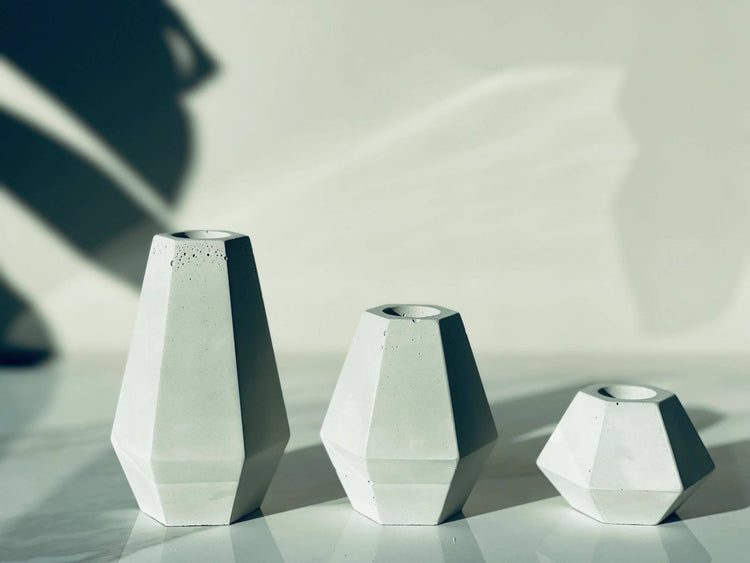 Geo Candle Holder | ws Candle Holders Wind + Willow Co.