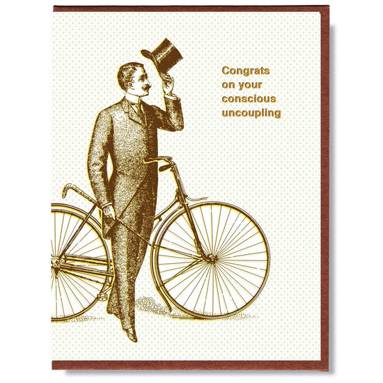 Conscious Uncoupling Congrats Card Greeting Cards Smitten Kitten   