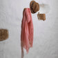Loomist Helen Gauze Scarf Scarf loom.ist Pink