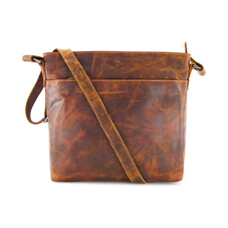 Women Shoulder Bag LD001 Sandel Greenwood Leather