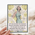 Greeting Card. Silent Thunder. Funny Retro Vintage. Raven&