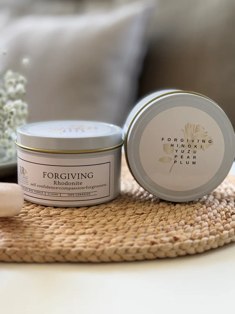 Gem Stone Candles - I Am Forgiving Candles Louna Rose