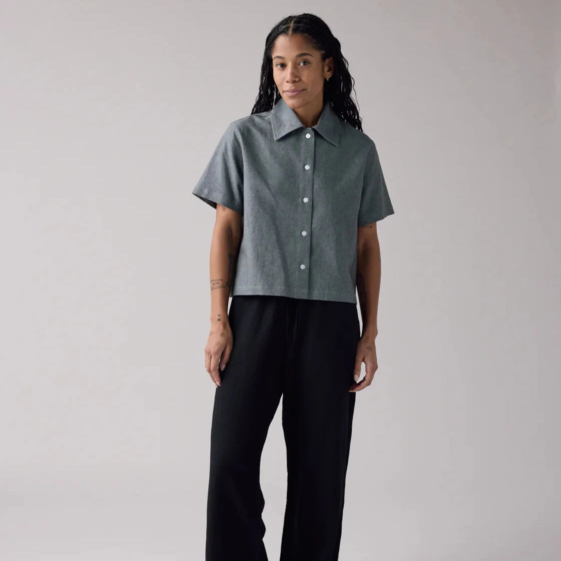 The Haro Crop Shirt T Shirts Anian