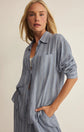 Z Supply The Perfect Line Top Long Sleeve Z Supply Indigo XS