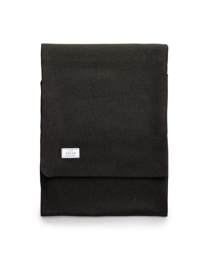 Anian Melton Wool Blanket Blankets Anian Olive