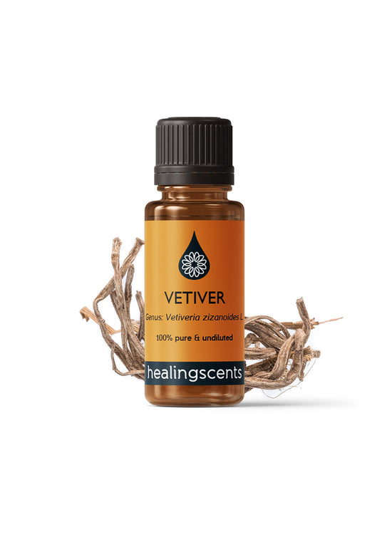 Vetiver Organic Essential Oil Essential Oils Healingscents